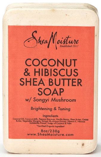 Shea Moisture - Coconut & Hibiscus Shea Butter Soap 8oz