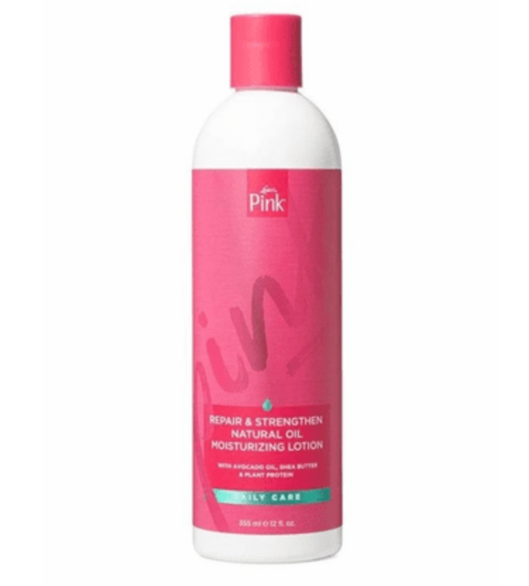 Pink Repair & Strengthening Natural Oil Moisturizing Lotion 12 oz