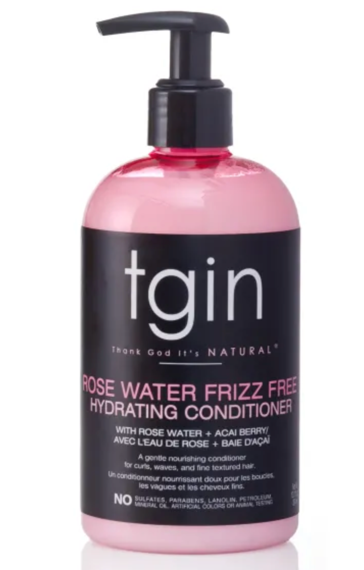TGIN - Rose Water Frizz Free Hydrating Conditioner-13oz