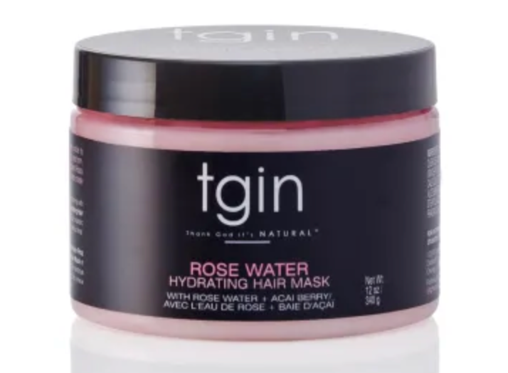 TGIN - Rose Water Hydrating Hair Mask- 12oz