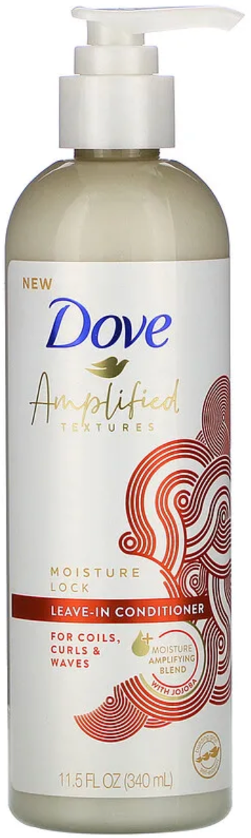 Dove - Amplified Textures Moisture Lock Leave-In Conditioner, 11.5 fl oz (340 ml)