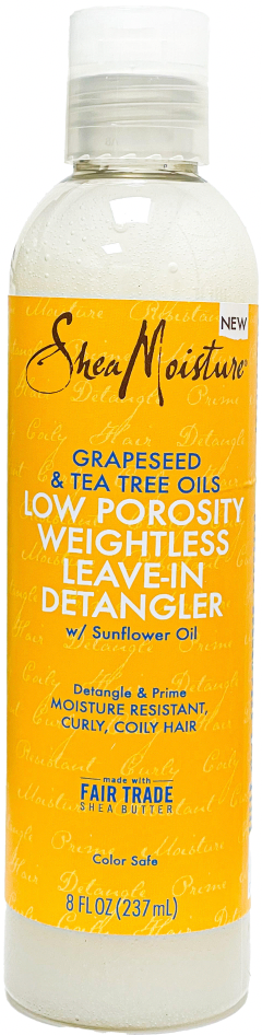 Shea Moisture - Grapeseed & Tea Tree Oils Low Porosity Weightless Leave-In Detangler 237ml