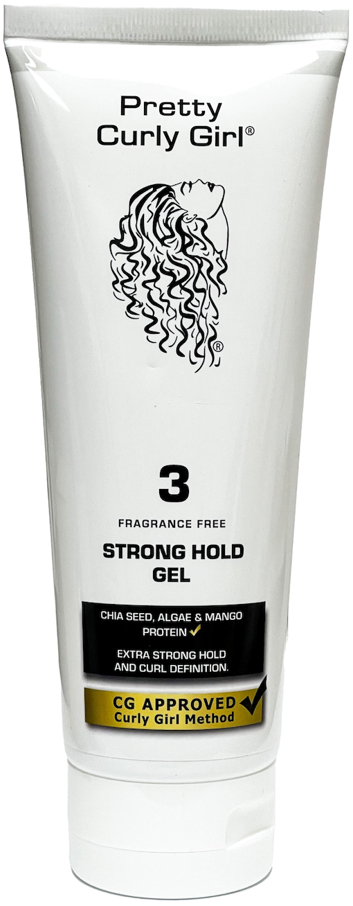 Pretty Curly Girl - Strong Hold Gel - Fragrance Free (250ml)
