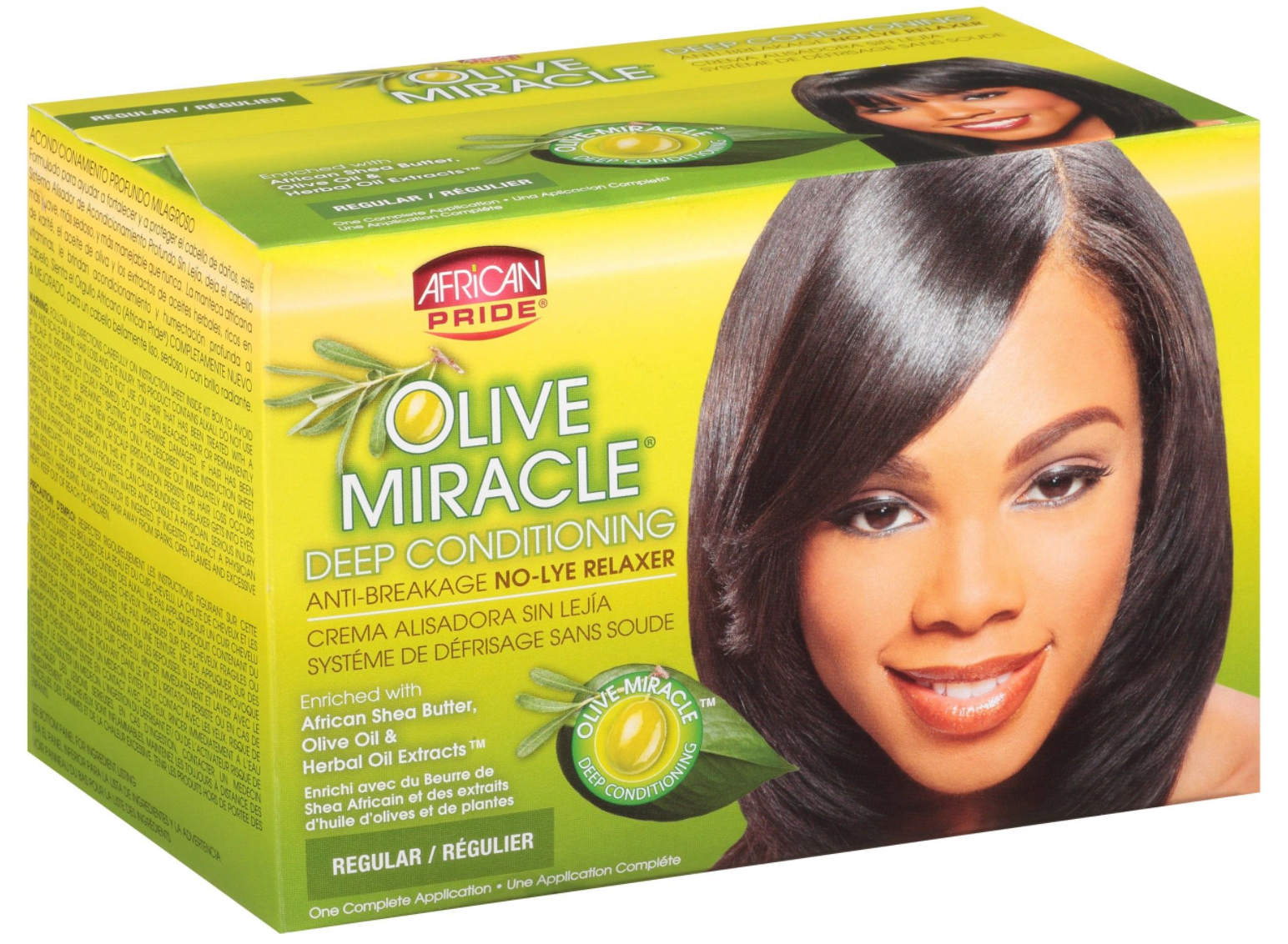 African Pride - Miracle Deep Conditioning No-Lye Relexer System Regular