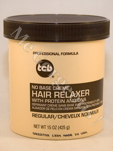 TCB - No Base Creme Hair Relaxer (Regular) 15oz