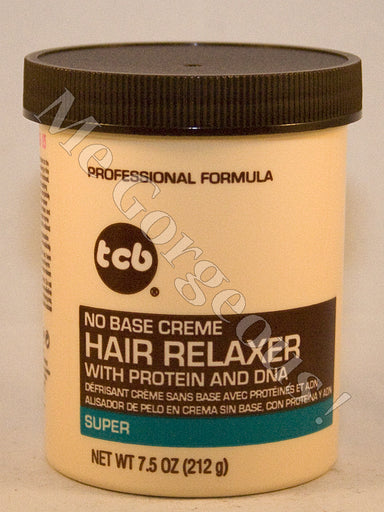 TCB - No Base Creme Hair Relaxer (Super) 7.5oz