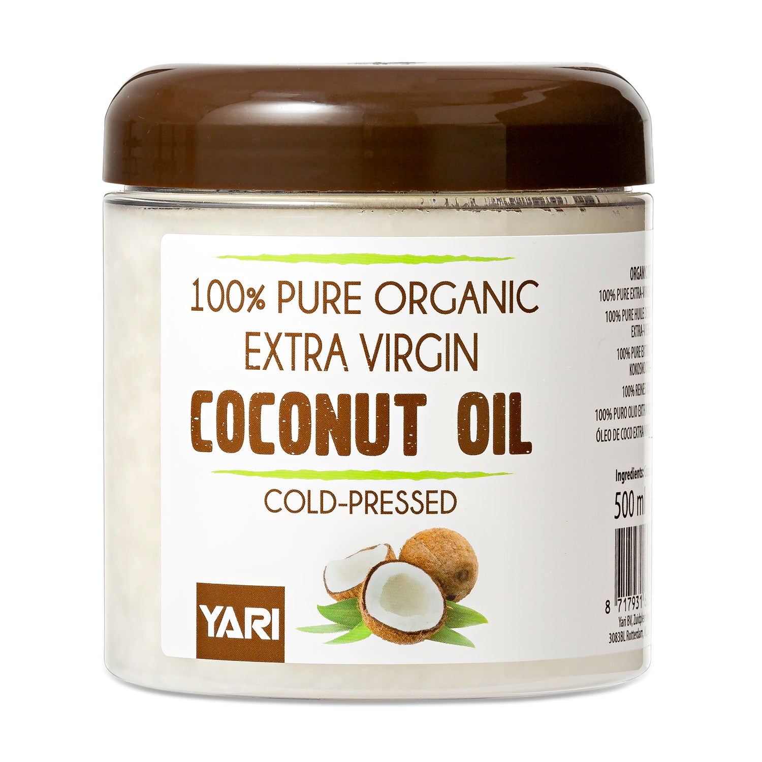 Yari - 100% Extra Virgin Coconut Oil 500ml