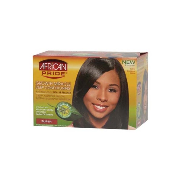 African Pride - Miracle Deep Conditioning No-Lye Relexer System Super