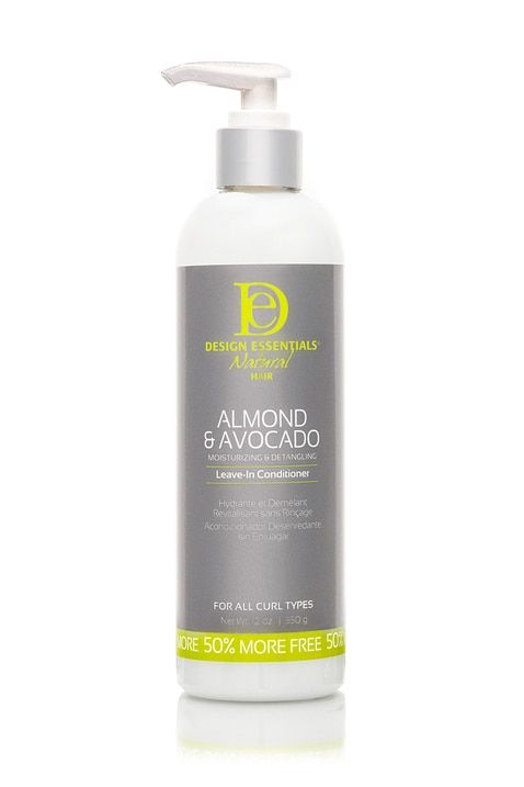 Design Essentials Natural - Almond and Avocado Detangling Leave In Conditioner 12oz