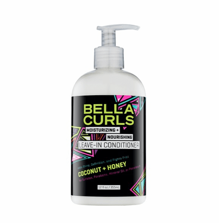 Bella Curls Moisturizing Nourishing Leave-in Conditioner 12 oz