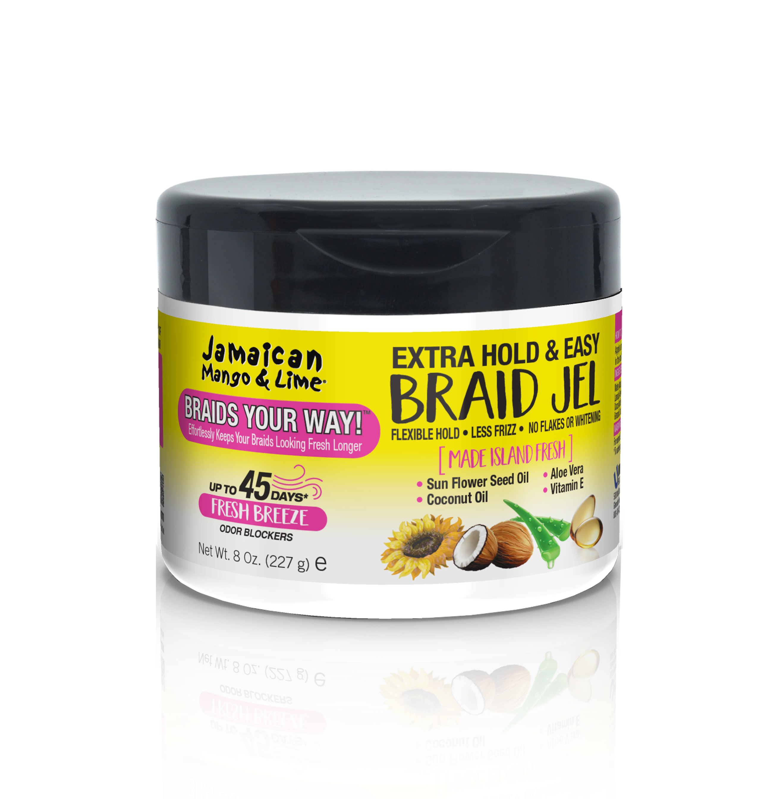 Jamaican Mango & Lime - Extra Hold & Easy Braid Jel 227g