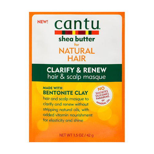 Cantu - Clarify & Renew Bentonite Clay Mask 1.5oz