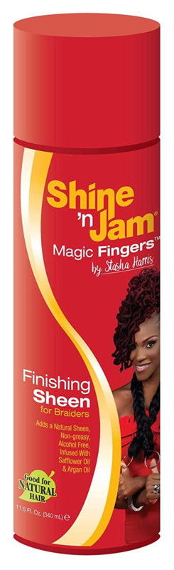Ampro shine 'n jam magic finger setting finishing sheen 11.5oz