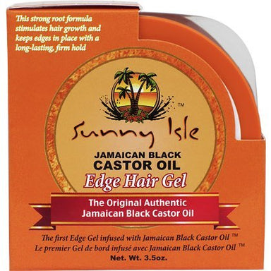 Sunny Isle - Jamaican Black Castor Oil Edge Hair Gel 3.5oz
