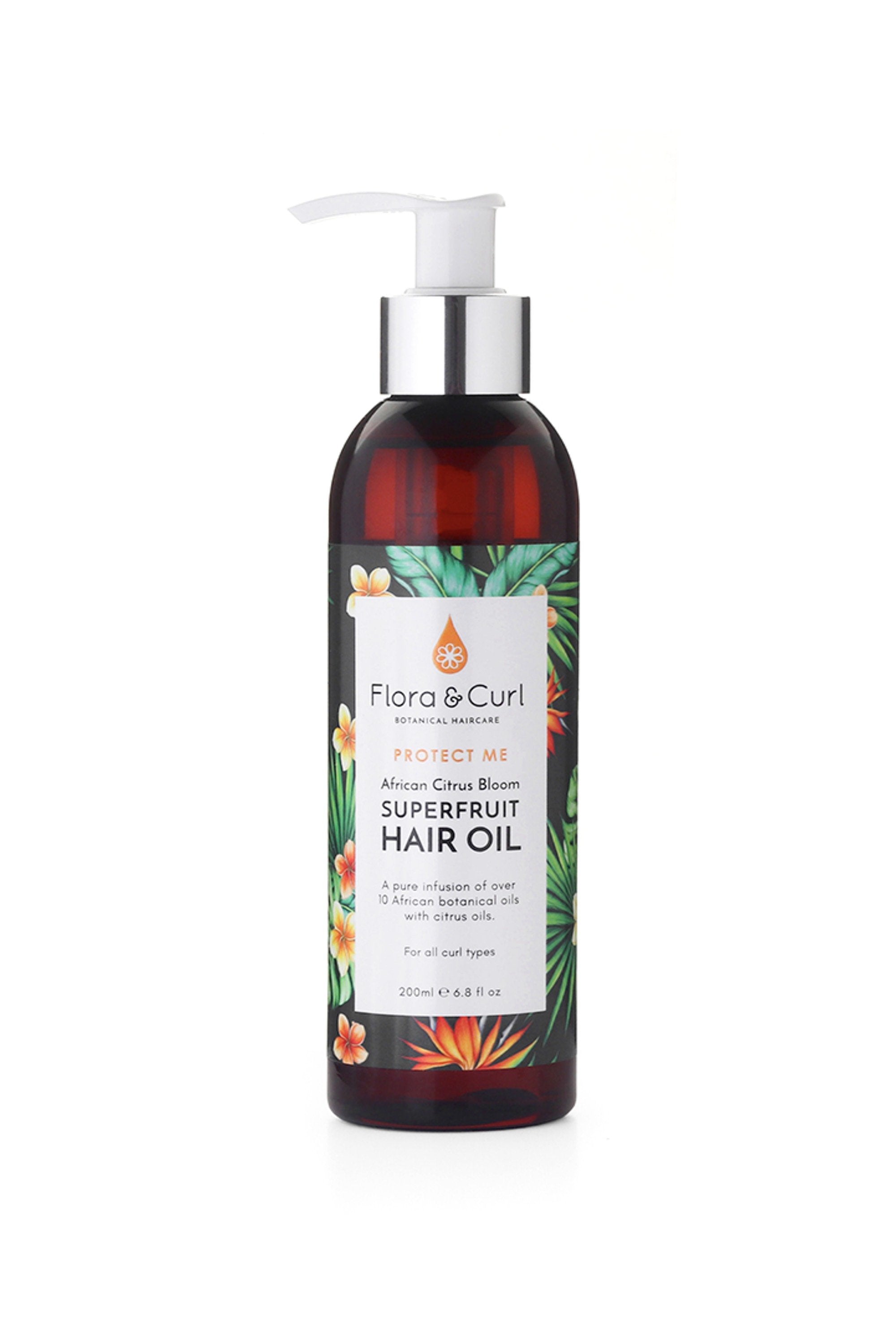 Flora & Curl - African Citrus Superfruit Hair Oil 200ml