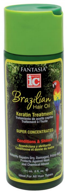 IC - Brazilian Hair Oil Keratin Treatment Serum 6oz