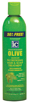 IC - Olive Leave-in Nutritional Hair & Scalp Treatment 12oz
