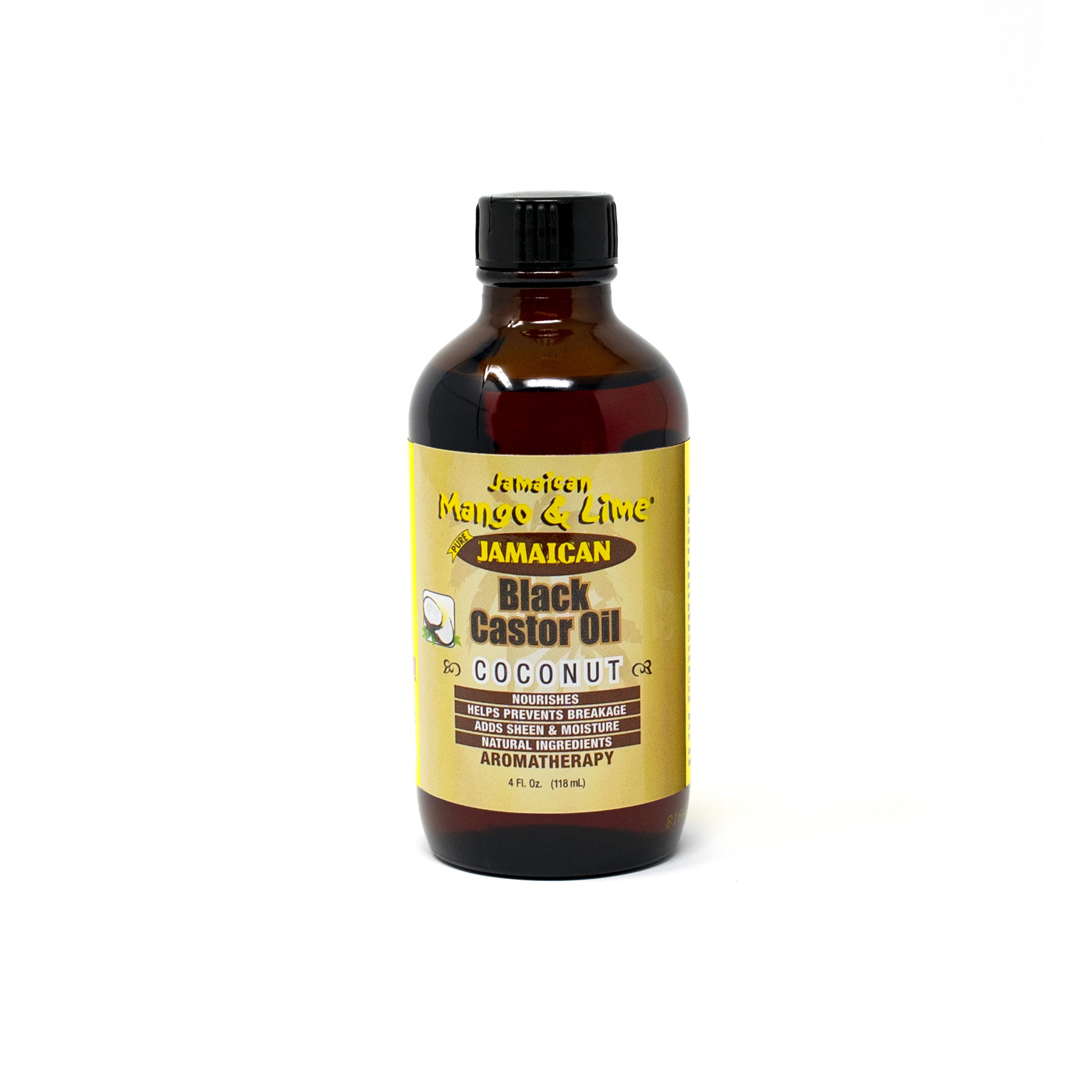 Jamaican Mango & Lime - Jamaican Black Castor Oil Coconut 4oz