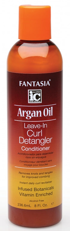 IC - Argan Oil Leave In Curl Detangler Conditioner 8oz