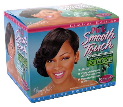 Pink - Smooth Touch New Growth Relaxer Kit (Regular)