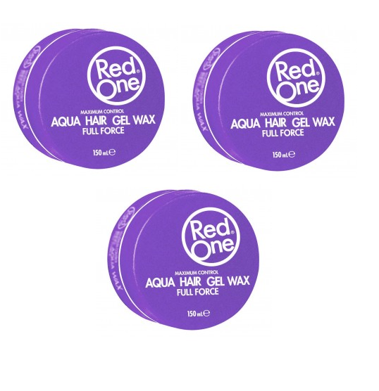 RedOne - Violet Aqua Hair Gel Wax 3x