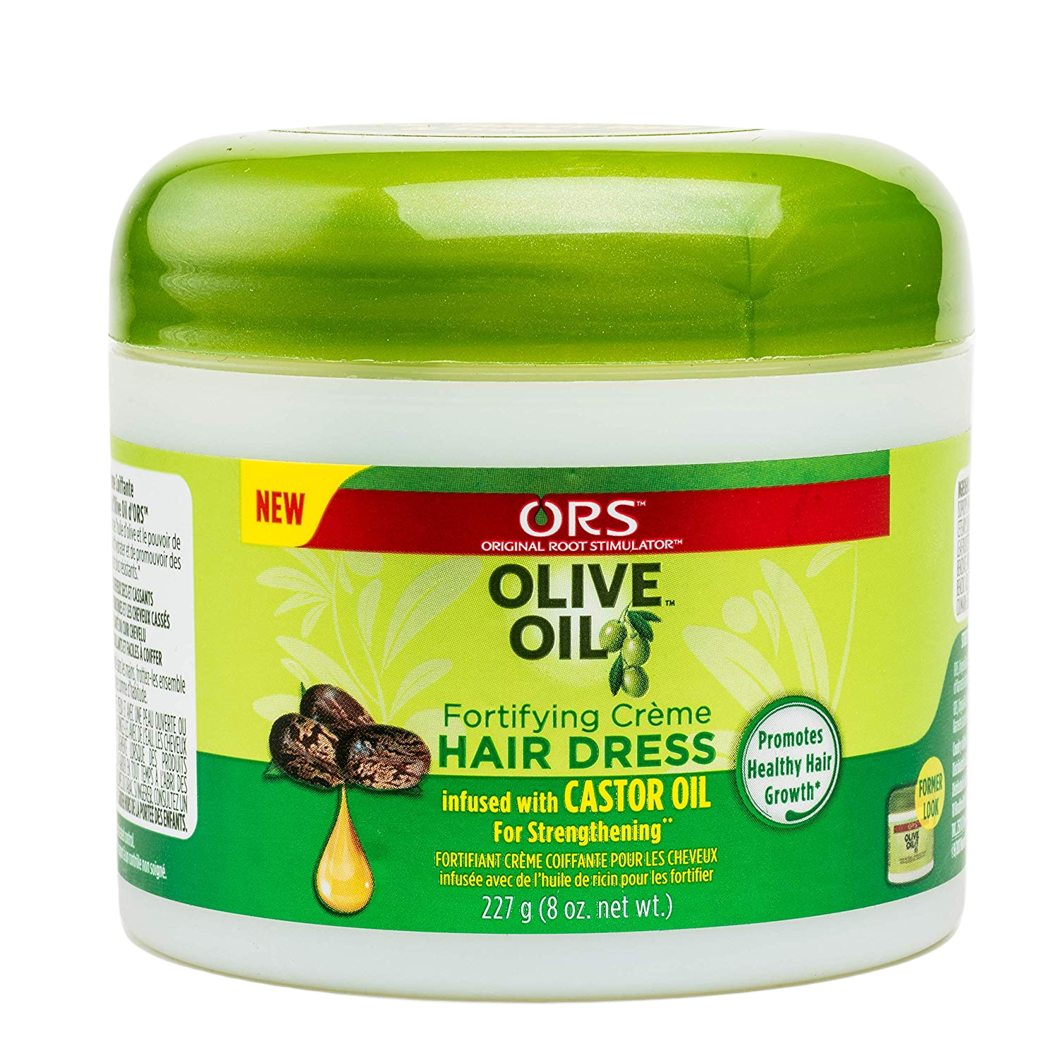 Organic - Olive Oil Hair Dress Creme (Extra Rich for Dry Thirsty Hair) 8oz