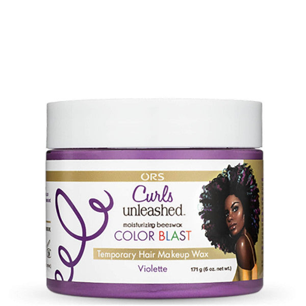 Curls Unleashed - Color Blast Temporary Hair Makeup Wax - Violette 6oz
