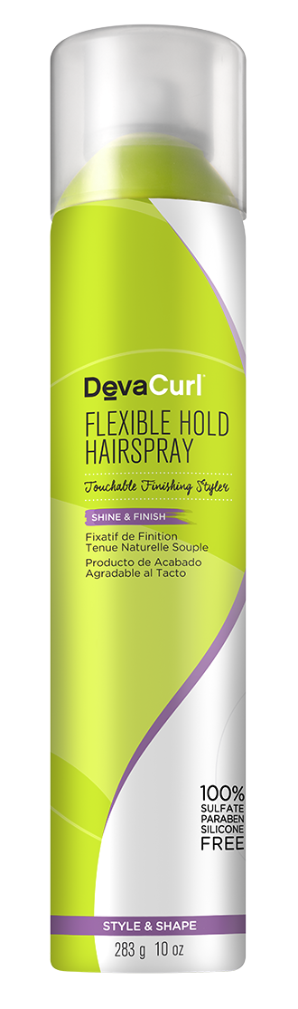 DevaCurl - Flexible Hold Hairspray Touchable Finishing Styler 10oz