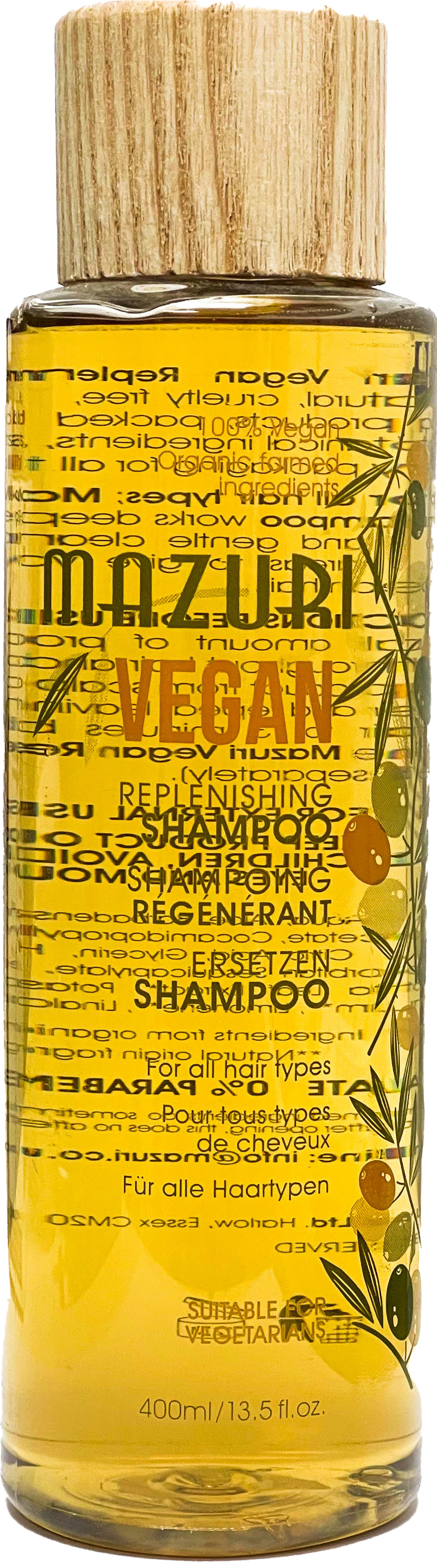 Mazuri - Vegan Replenishing Shampoo 400ml