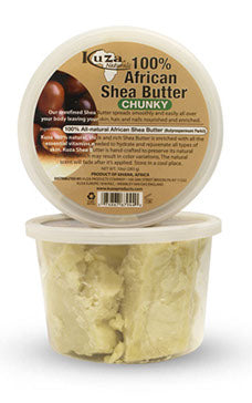 100% African Shea Butter White Chunky 283gram